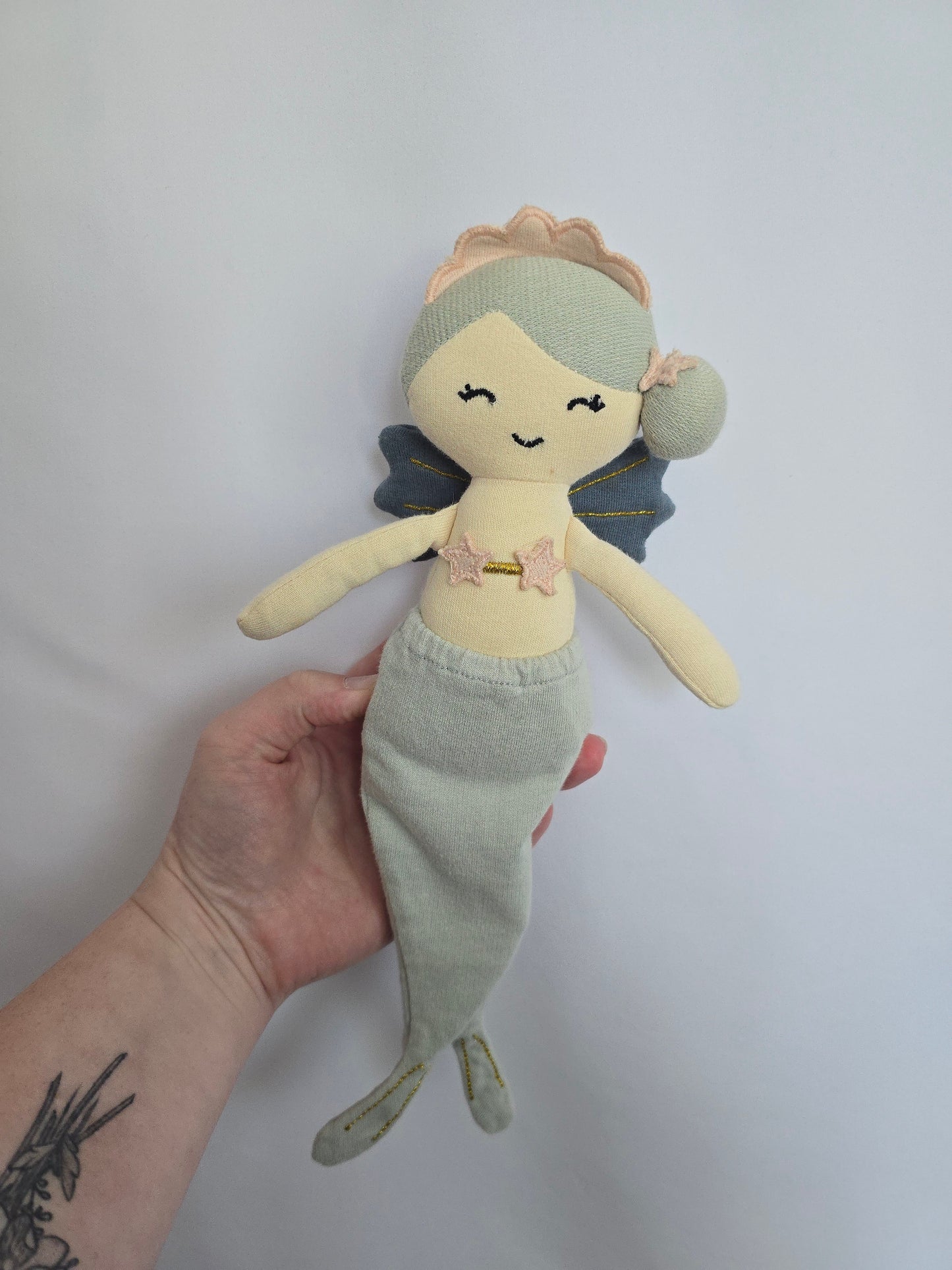 Fabelab Organic Cotton Mermaid Plush 10"