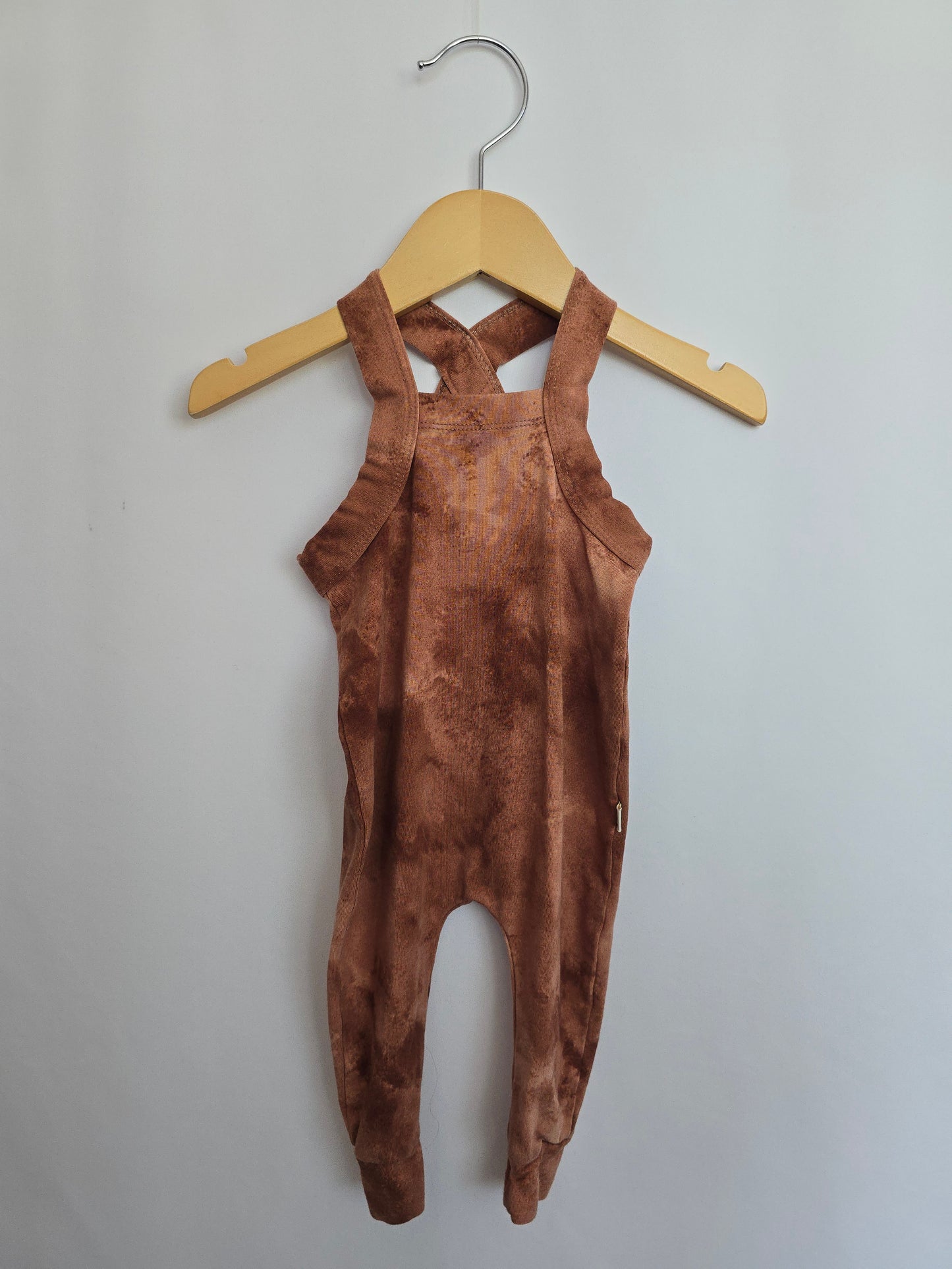 Jax & Lennon Terracotta Stonewash Jumper • Newborn