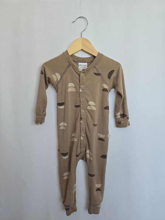 Jax & Lennon Crescents Snap Lounge Suit • 6-12 months