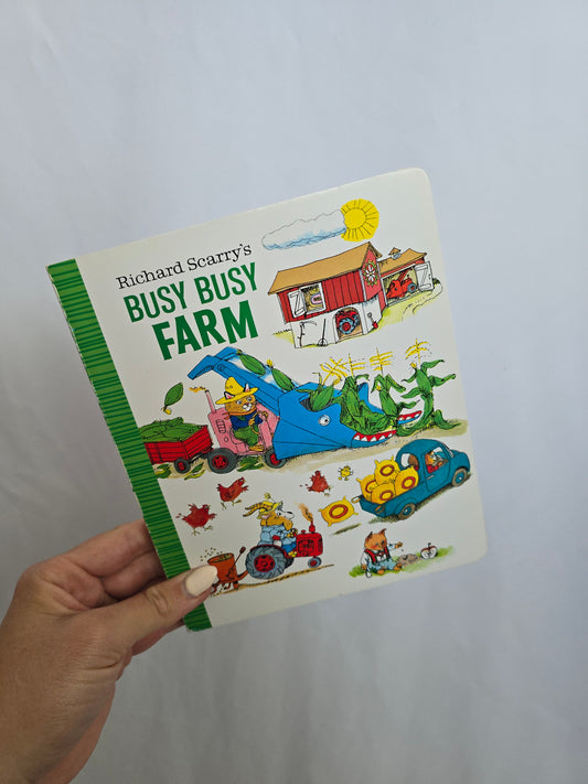 Richard Scarry's Busy Busy Farm • Board Book