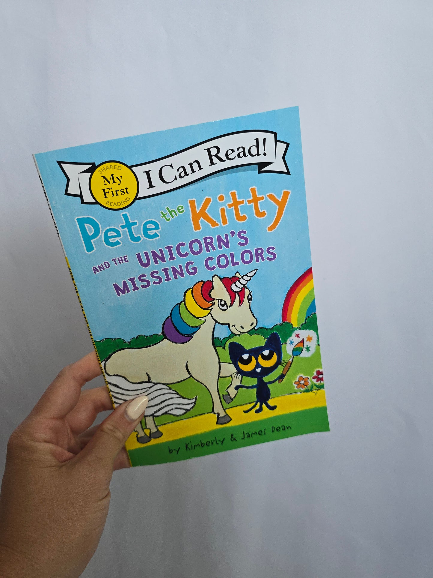 Pete The Kitty & The Unicorn's Missing Colors  - I Can Read • Softcover Book