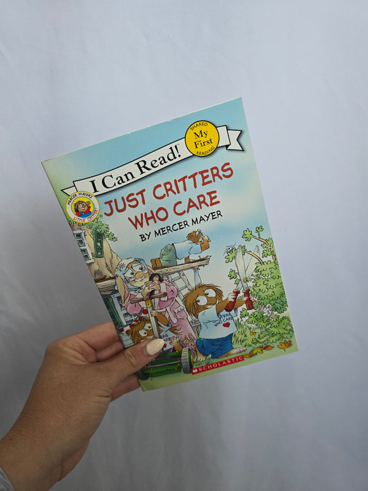 Just Critters Who Care - I Can Read • Softcover Book