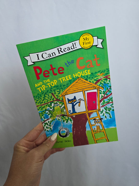 Pete The Cat & The Tip-Top Tree House - I Can Read (2) • Softcover Book