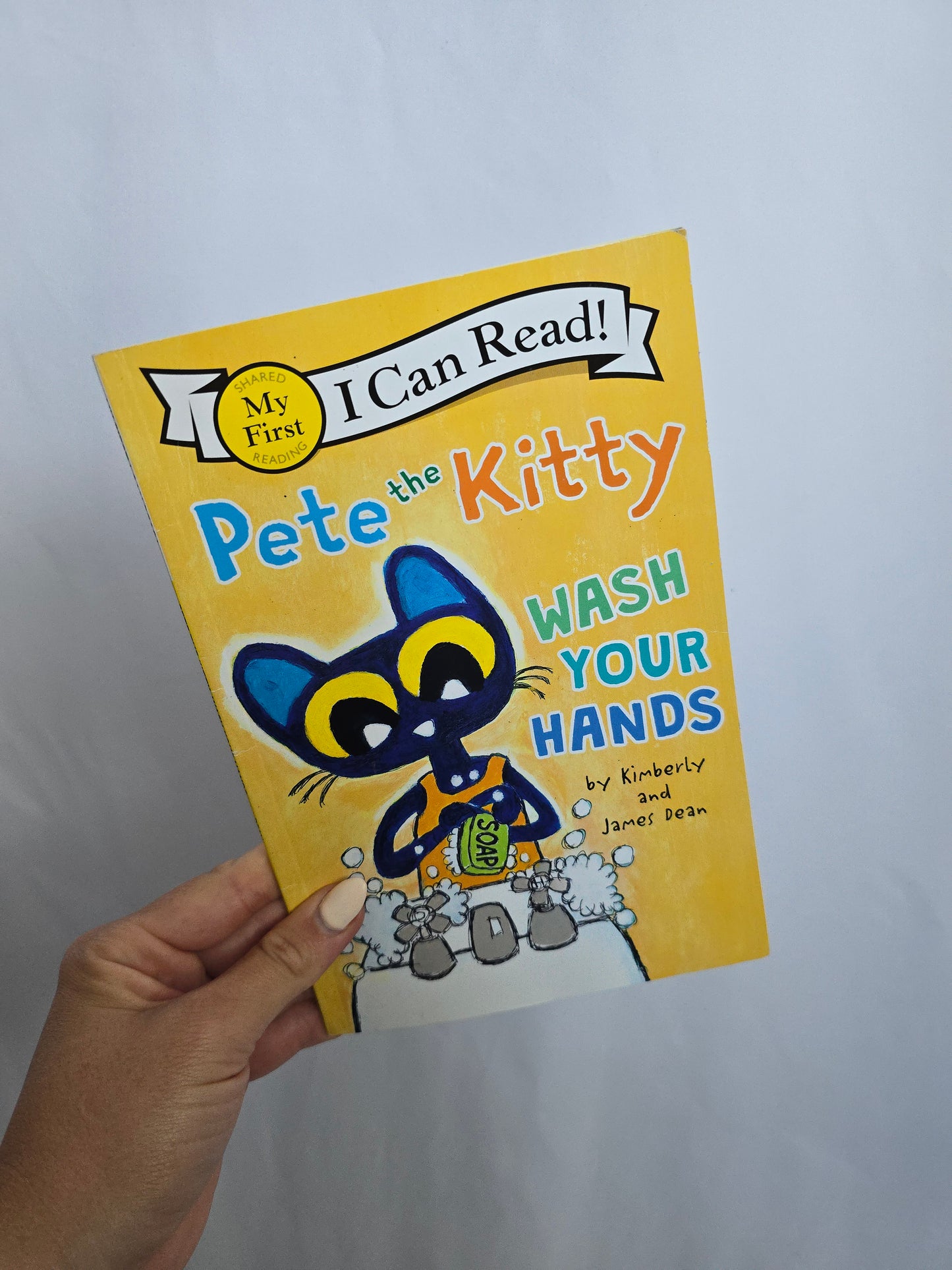 Pete The Kitty Wash Your Hands - I Can Read • Softcover Book