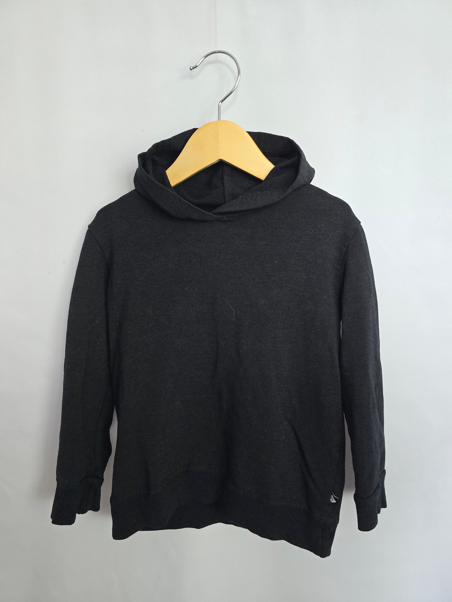 Tiny Button Apparel Black Hoodie • 4-5 years