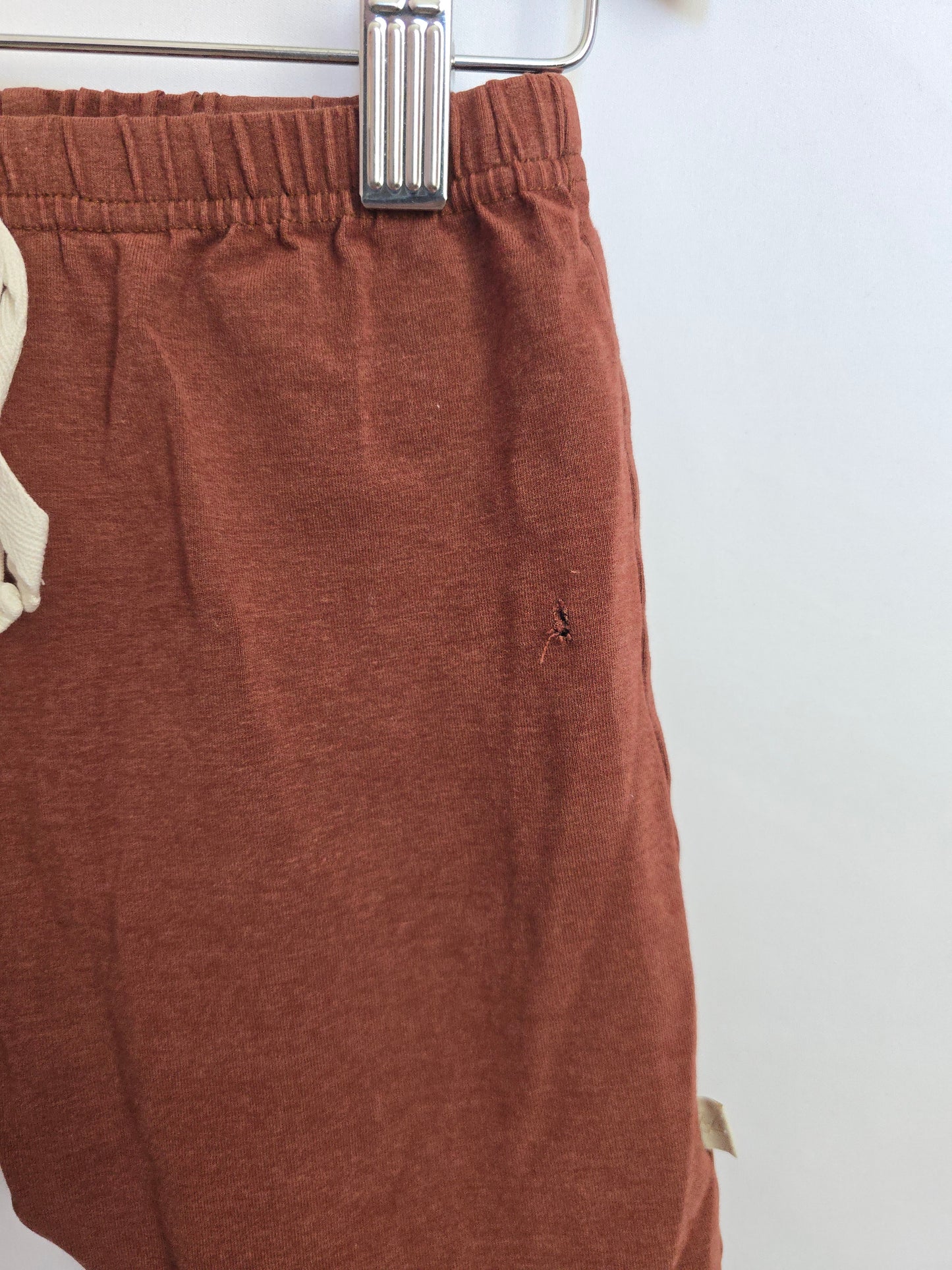 PLAY Jax & Lennon Rust Brown Everyday Shorts • 4-5 years
