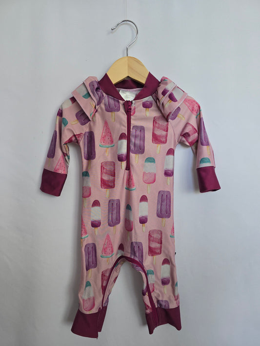 PLAY Honeysuckle Sweet Treats Sunsuit • 6-12 months