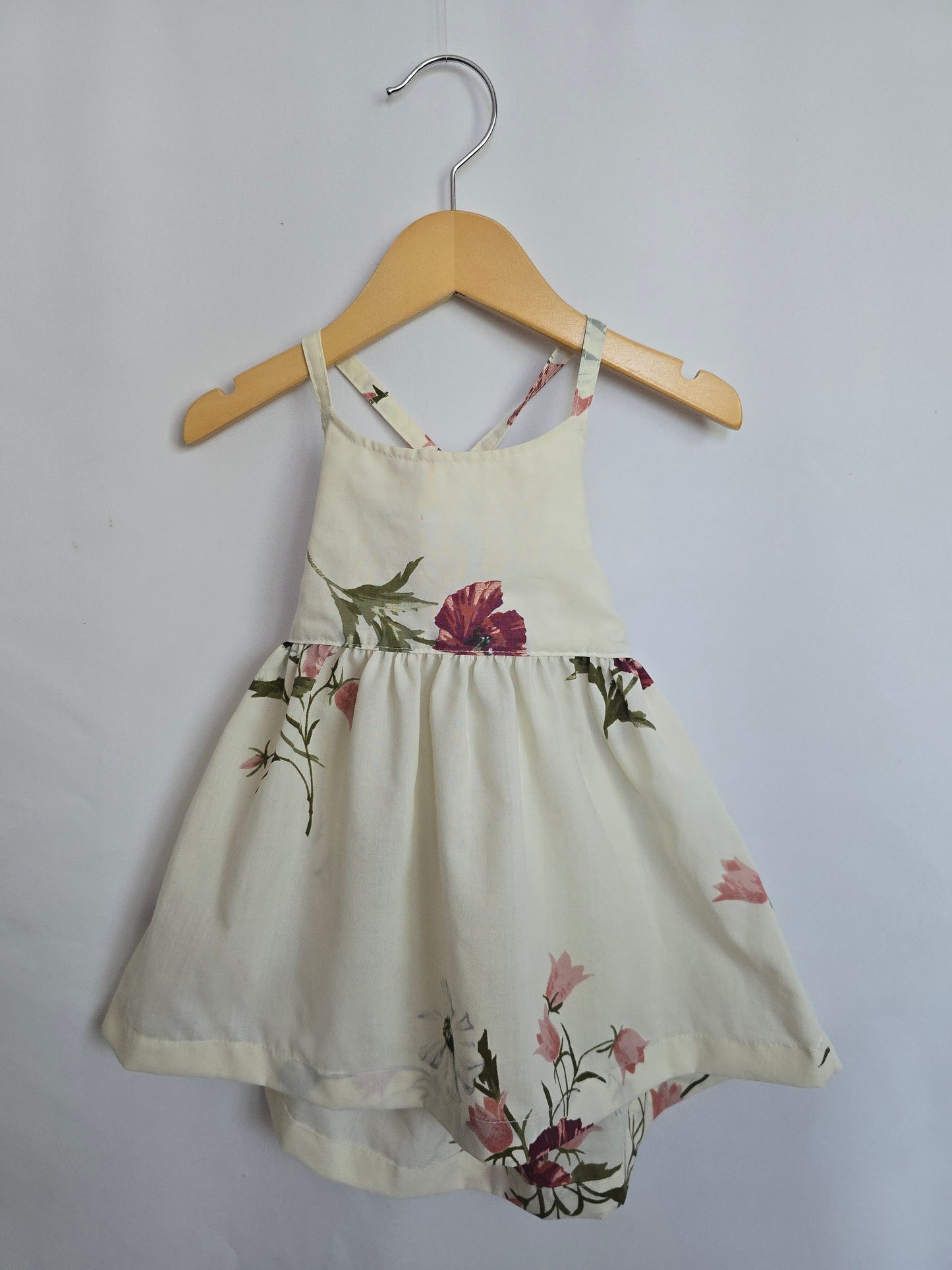 PLAY Nest & Nurture Dusty Rose Floral Freya Dress • 12-24 months