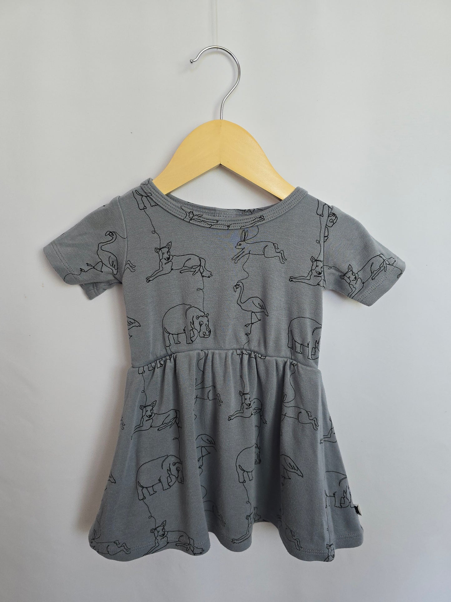 PLAY Little & Lively Animals Twirl Dress • 6-12 months