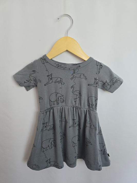 PLAY Little & Lively Animals Twirl Dress • 6-12 months