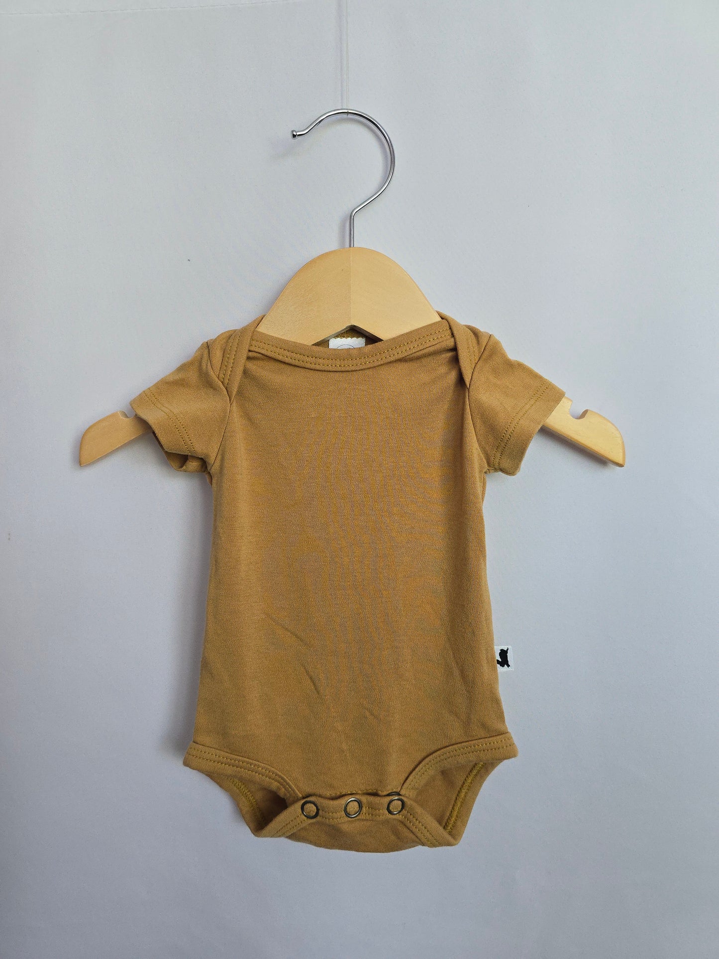Little & Lively Camel Bodysuit • 0-6 months