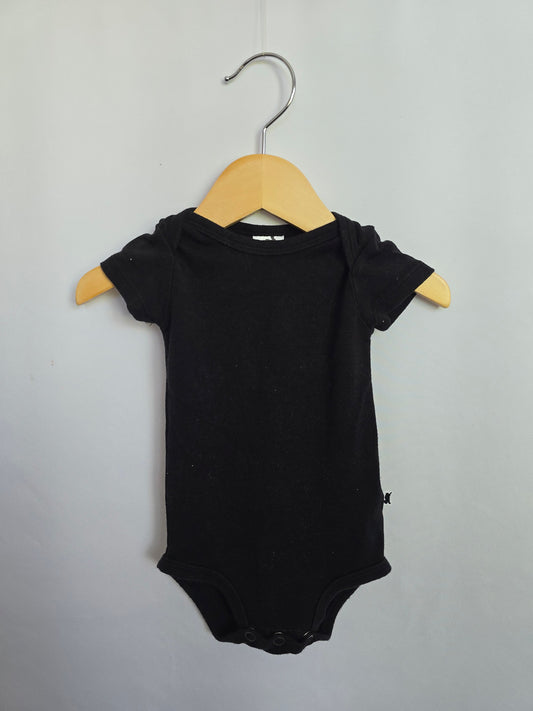 Little & Lively Black Bodysuit • 0-6 months