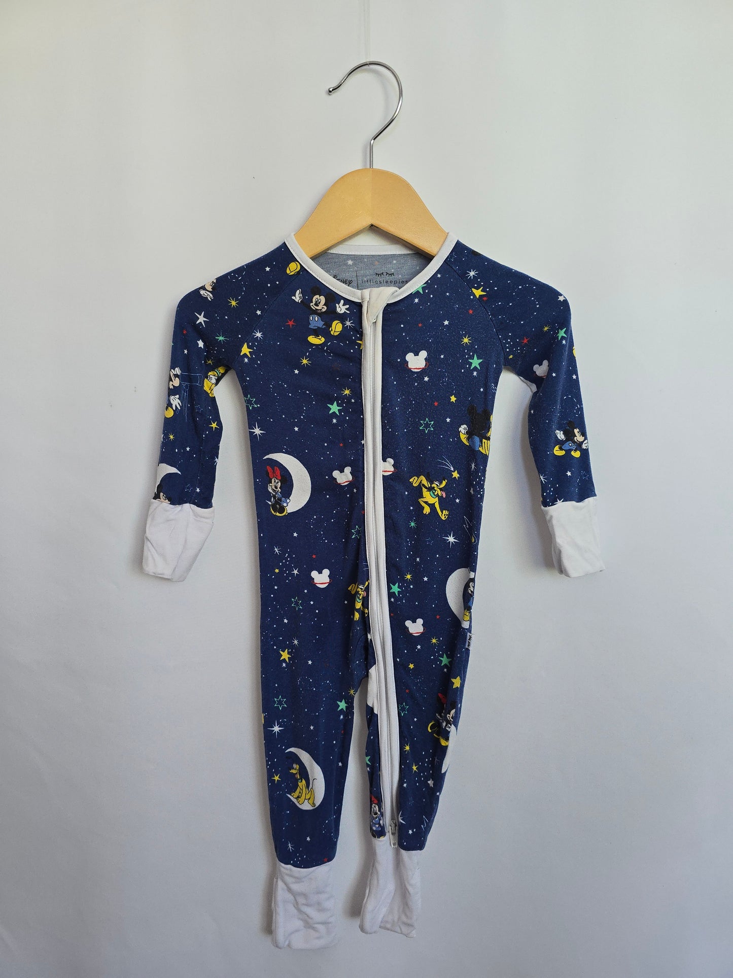 Little Sleepies x Disney Zip Romper • 0-3 months
