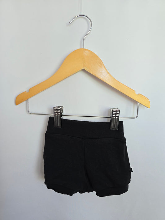 Little & Lively Black Bummies • 0-6 months