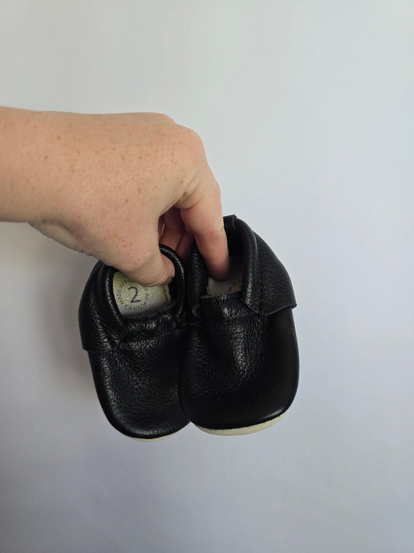 Hey Folks Black Soft Sole Shoe • 2C