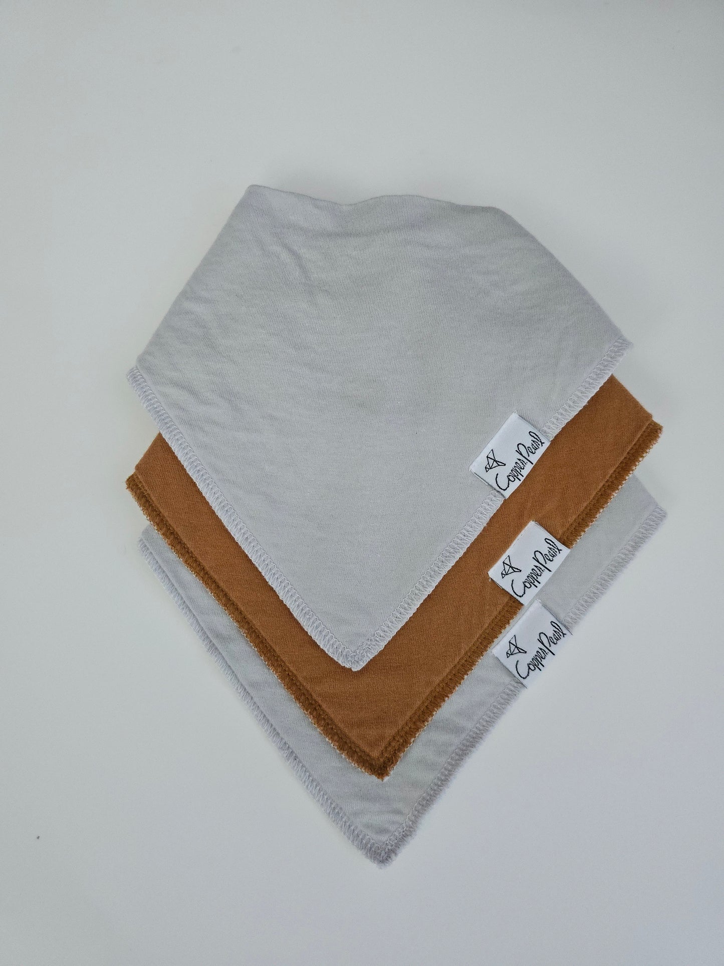Copper Pearl 3 Pack Bibs