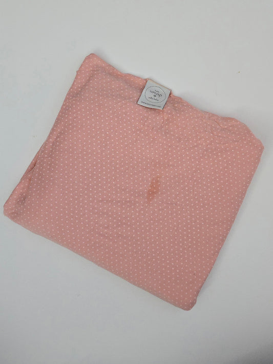 Solly Baby Peach Polkadot Wrap *stain*