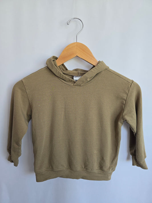 Jax & Lennon Moss Relaxed Hoodie • 3-4 years