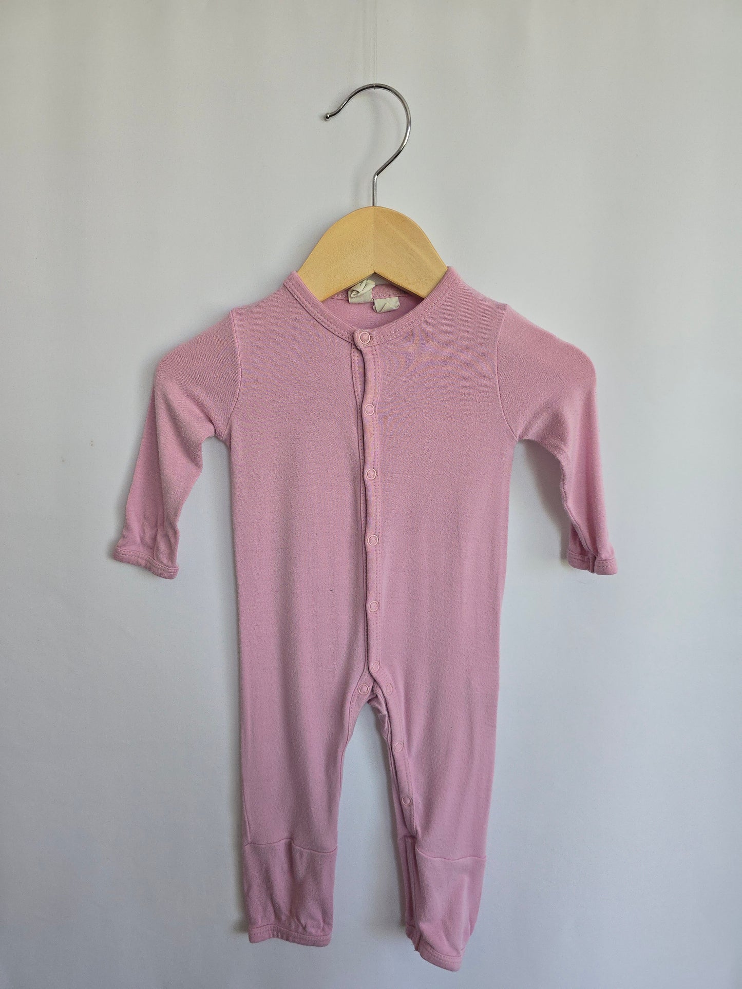 PLAY Kyte Mauve Snap Romper • 0-3 months