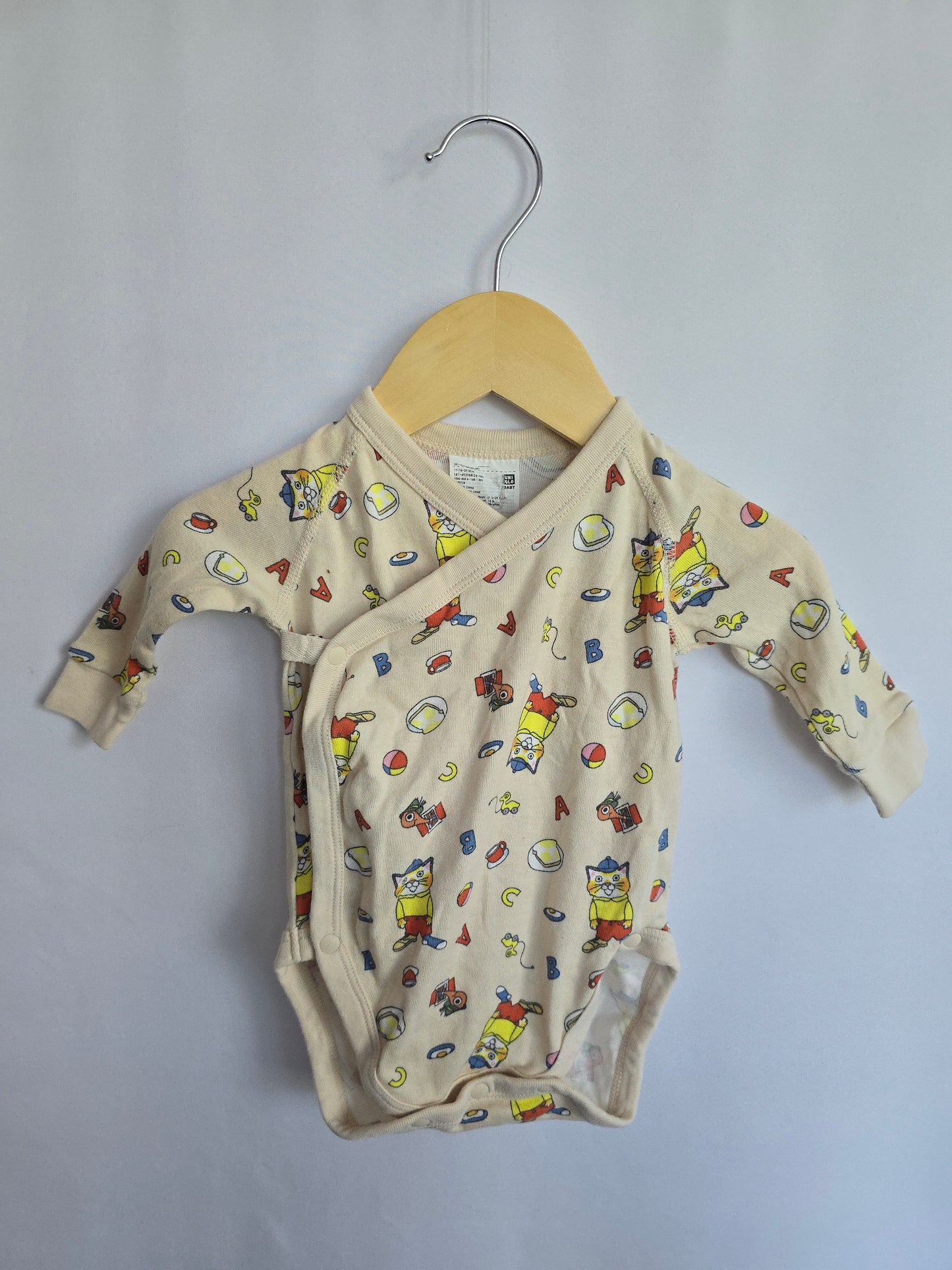 UniQlo Baby Richard Scarry Bodysuit • 3-6 months