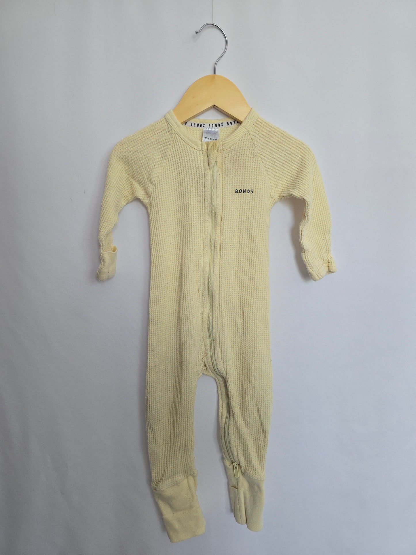 PLAY Bonds Wondersuit Yellow Waffle • 6-12 months