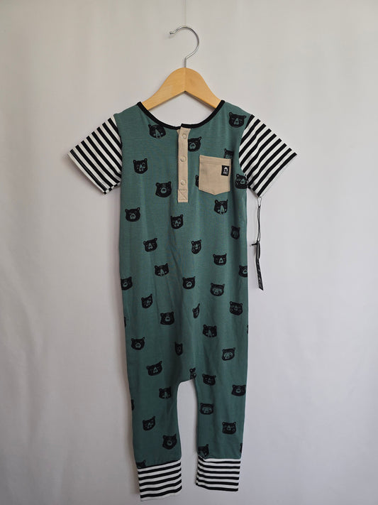 NEW Rags Bears Romper • 5-6 years