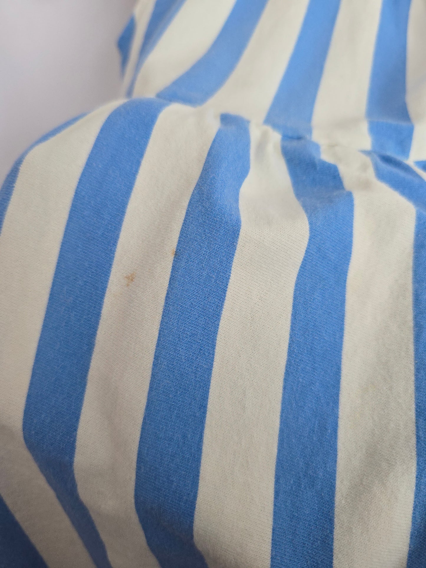 Zara Blue Stripe Tank Dress • 7 years