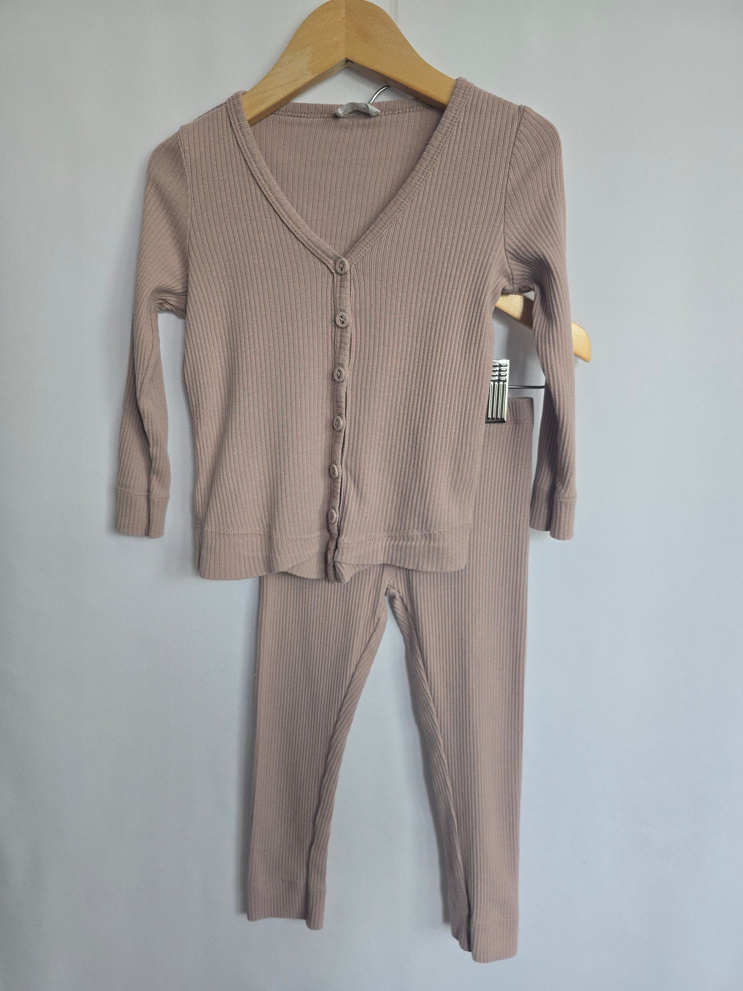 Jamie Kay Dusty Rose Cardigan & Leggings Set • 3 years
