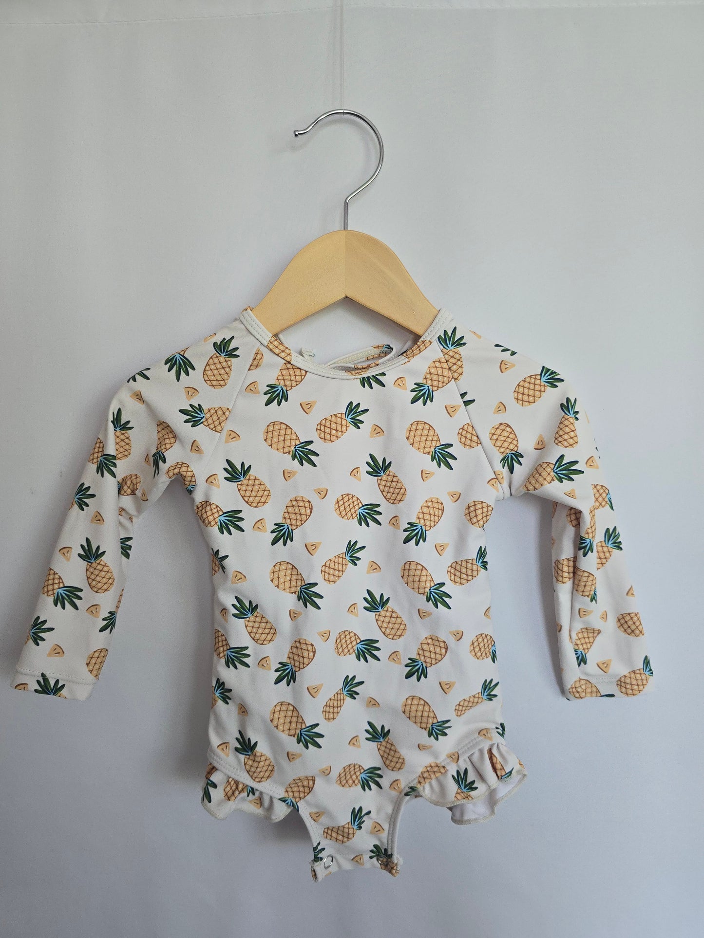 Current Tyed Pineapple Sunsuit *flaw* • 6-12 months