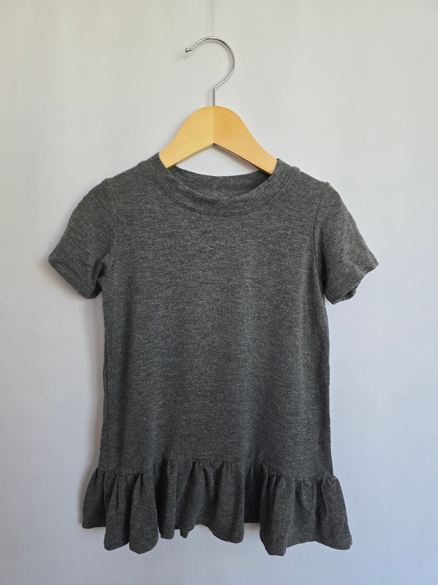 Jax & Lennon Dark Grey Drop Peplum (2) • 3-4 years