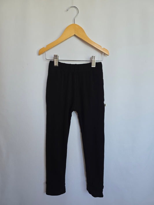 Jax & Lennon Black Joggers • 4-5 years