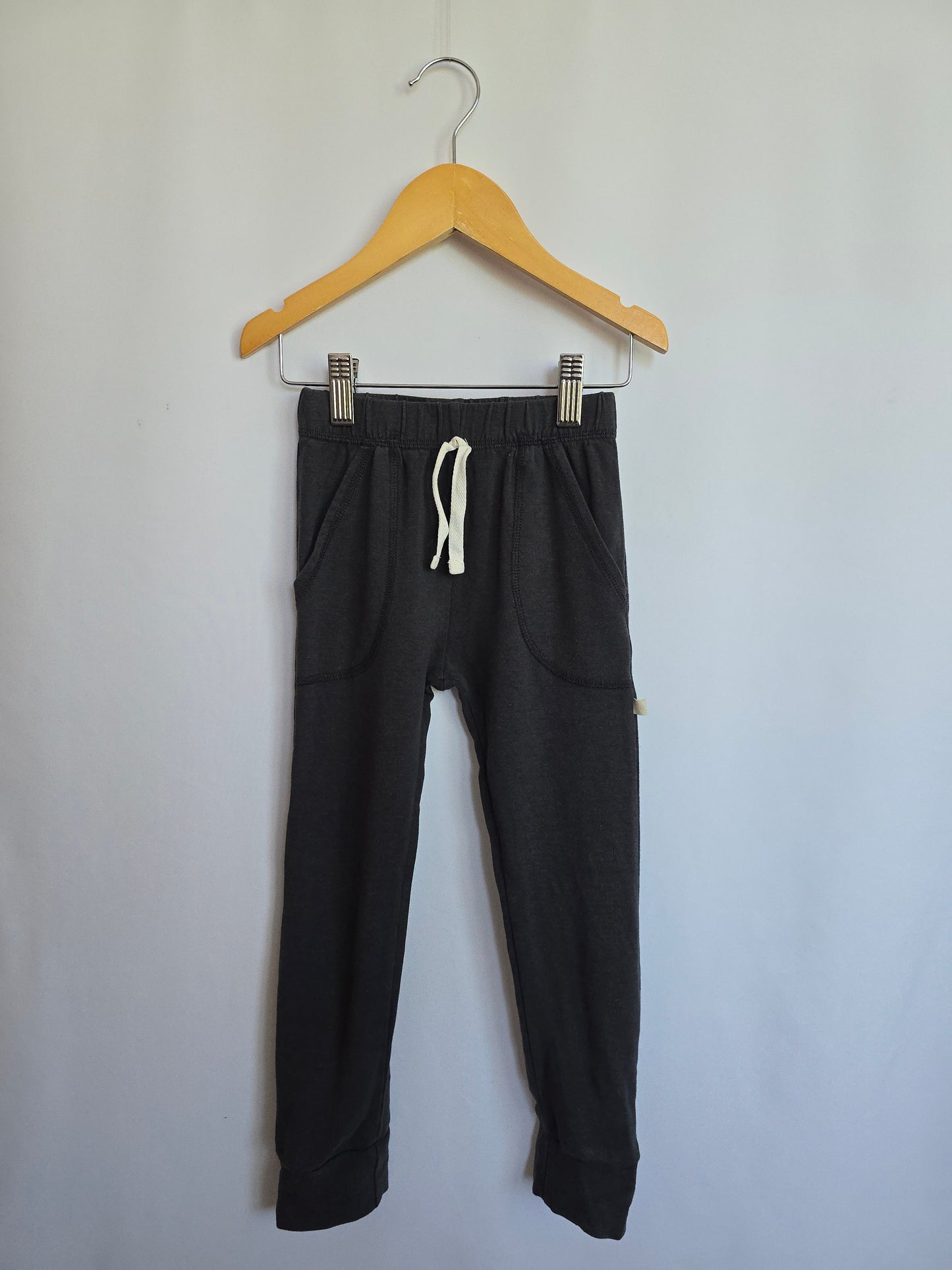 Jax & Lennon Grey Blue Lounge Pants • 4-5 years