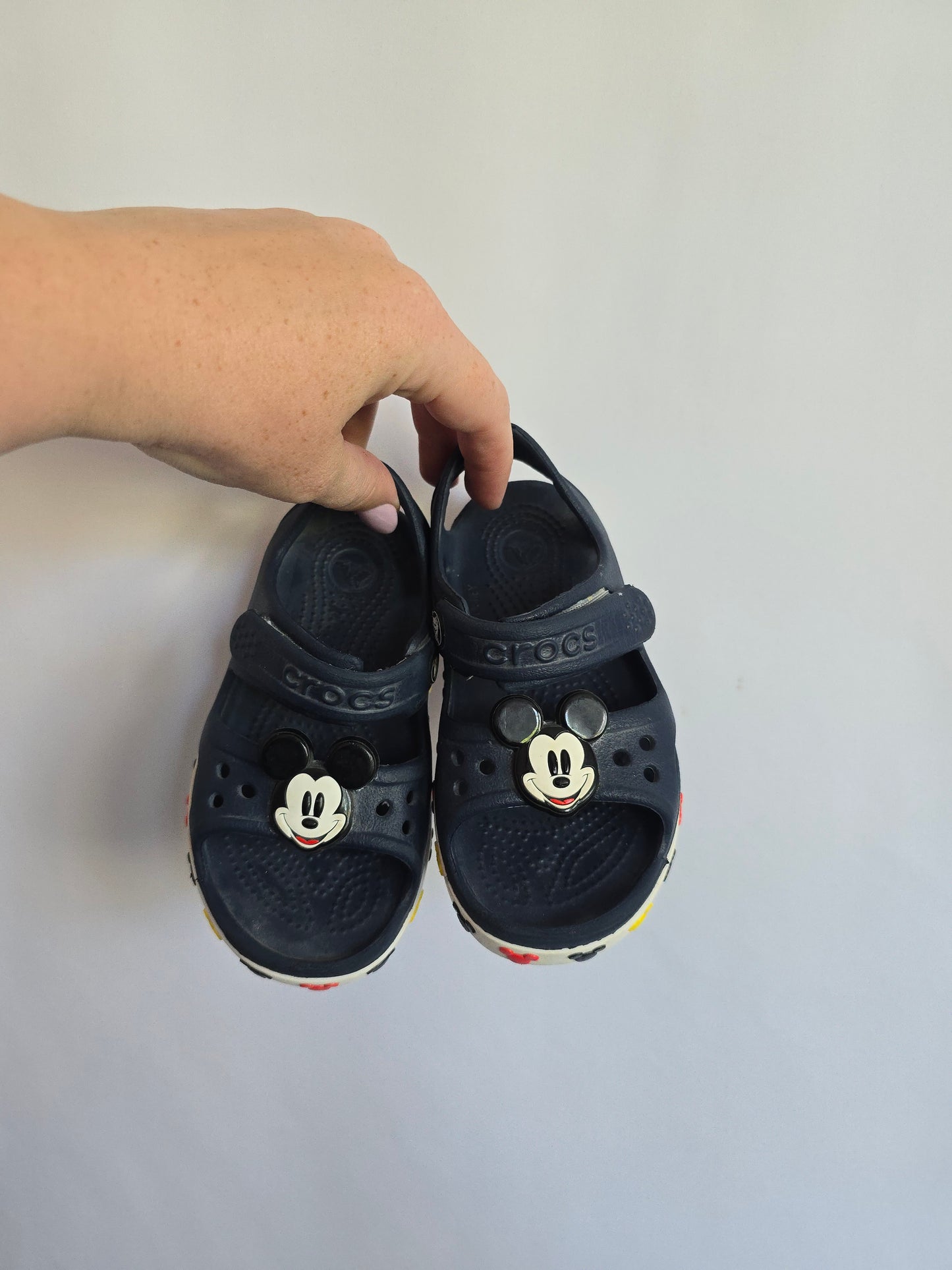 Crocs Mickey Sandals • 8C
