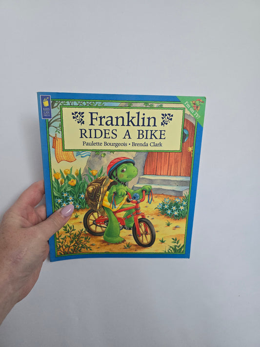 Franklin's Rides A Bike • Softcover Book