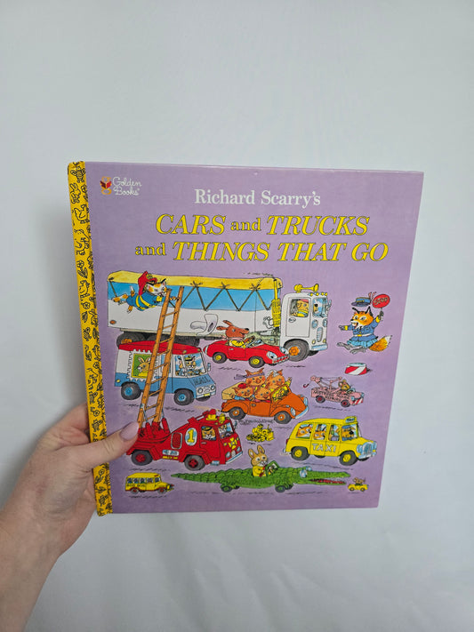 Richard Scarry's Cars & Trucks & Things That Go • Hardcover Book