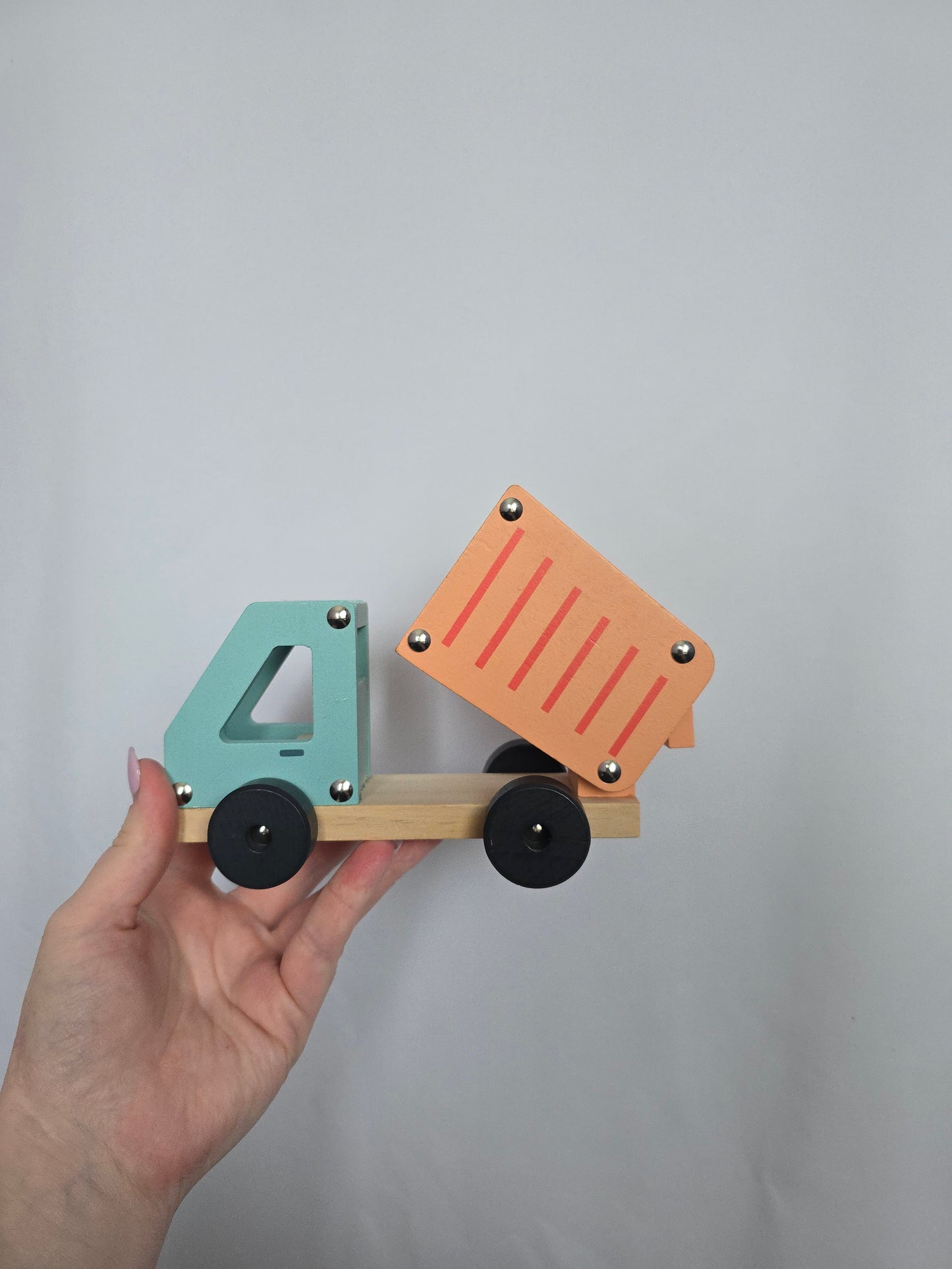 Wooden Construction Vehicle 2 Pack