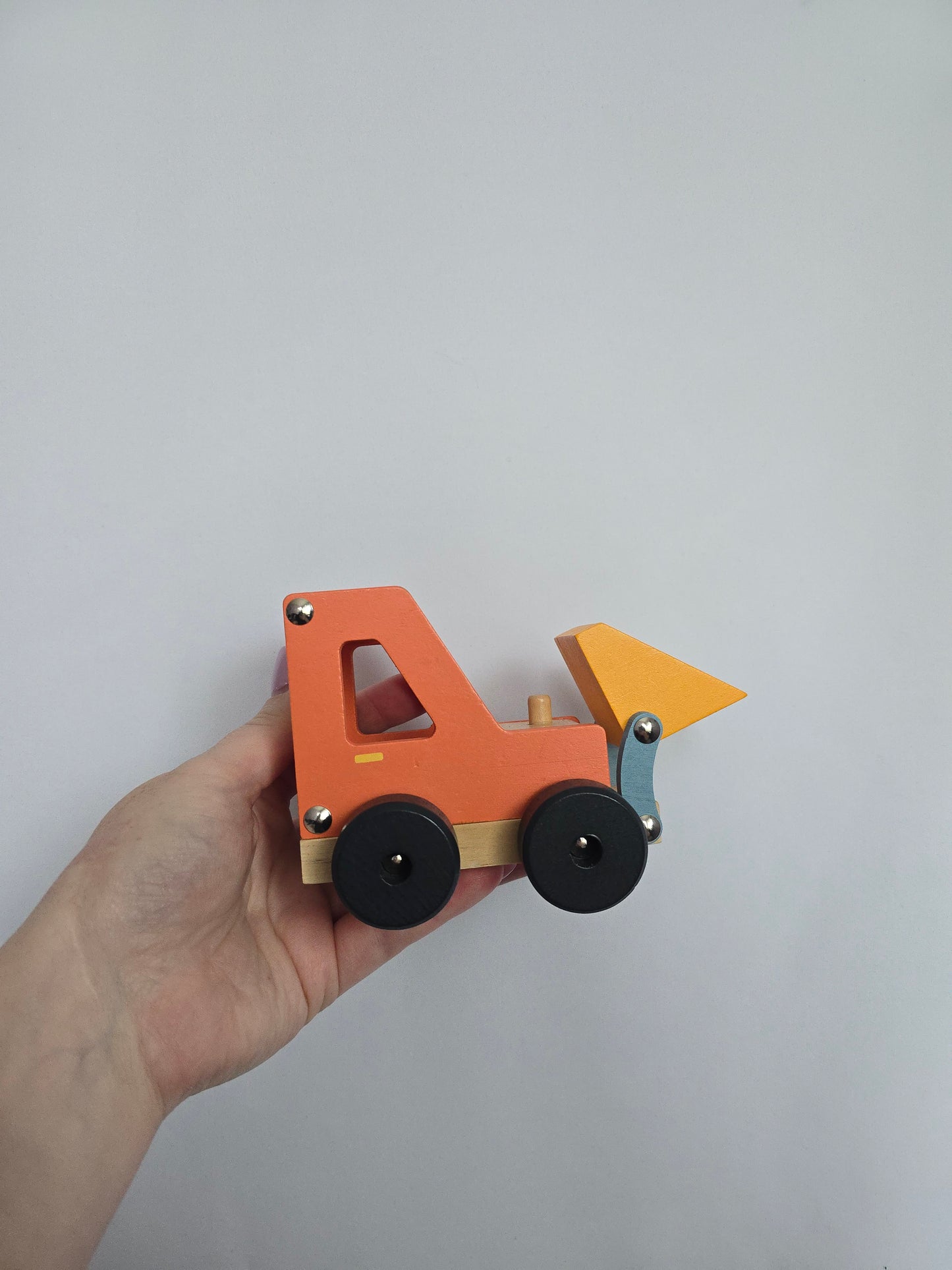 Wooden Construction Vehicle 2 Pack