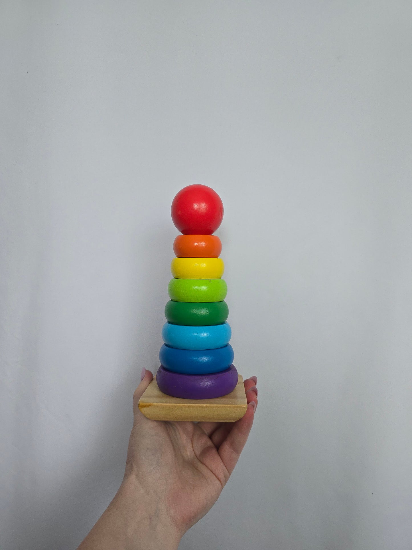 Melissa & Doug Rainbow Stacking Ring