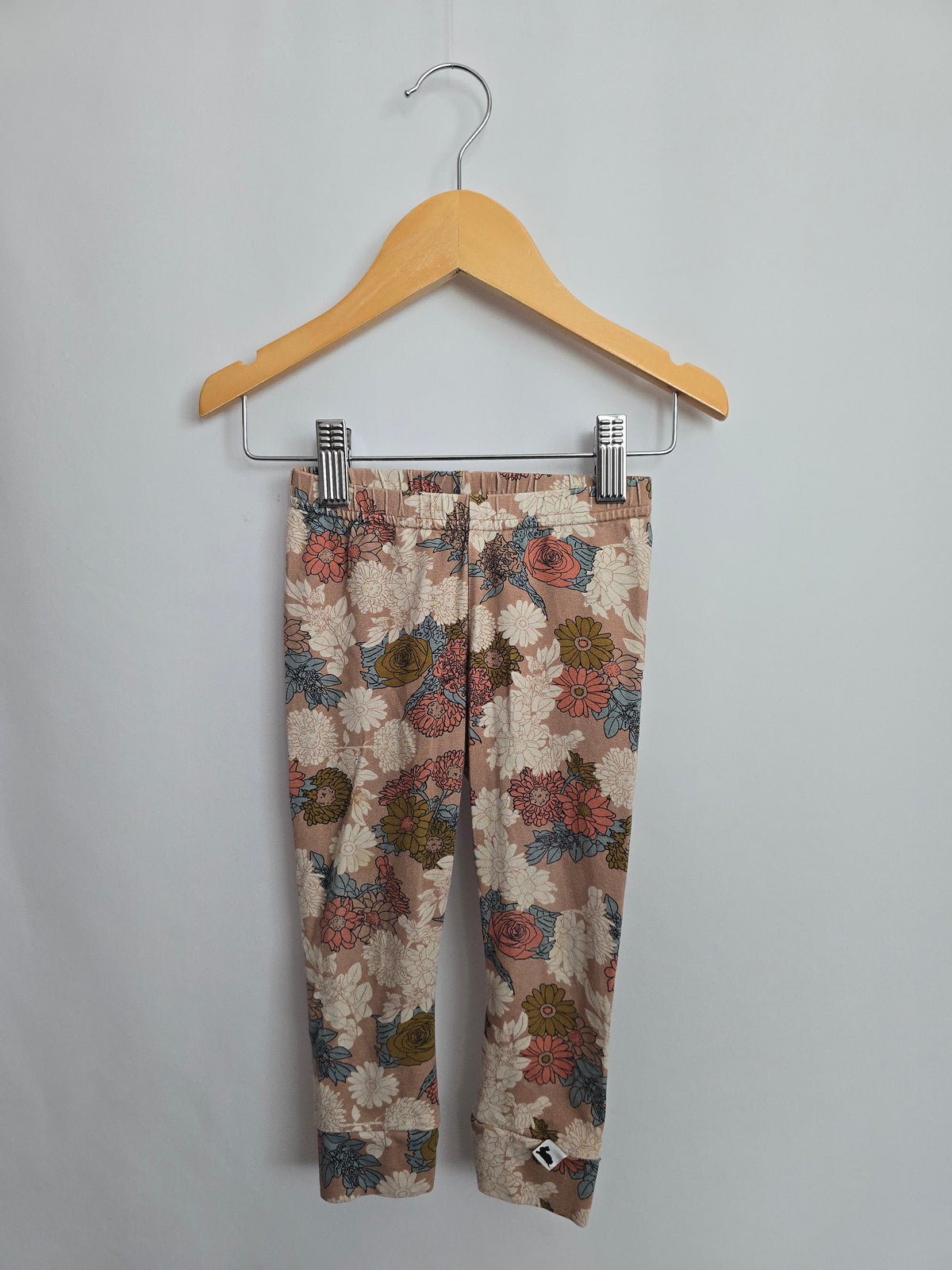 Little & Lively Wildflower Leggings • 9-12 months
