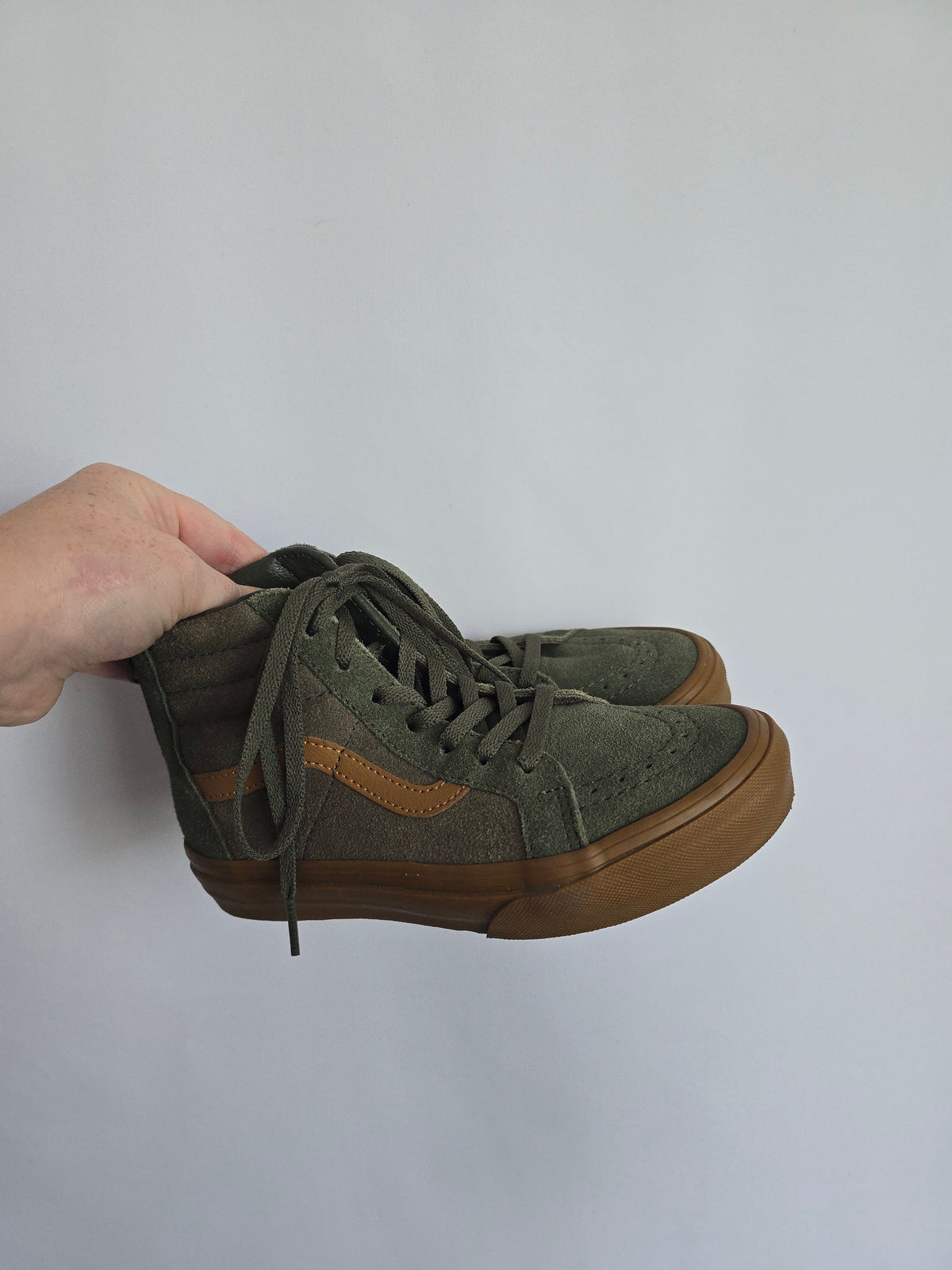 Vans Sk8 Hightops Olive • J1