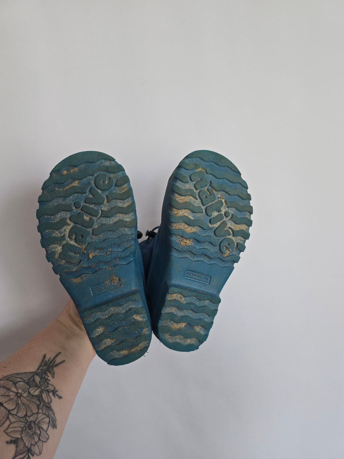Native Jimmy Boots Blue • 8C