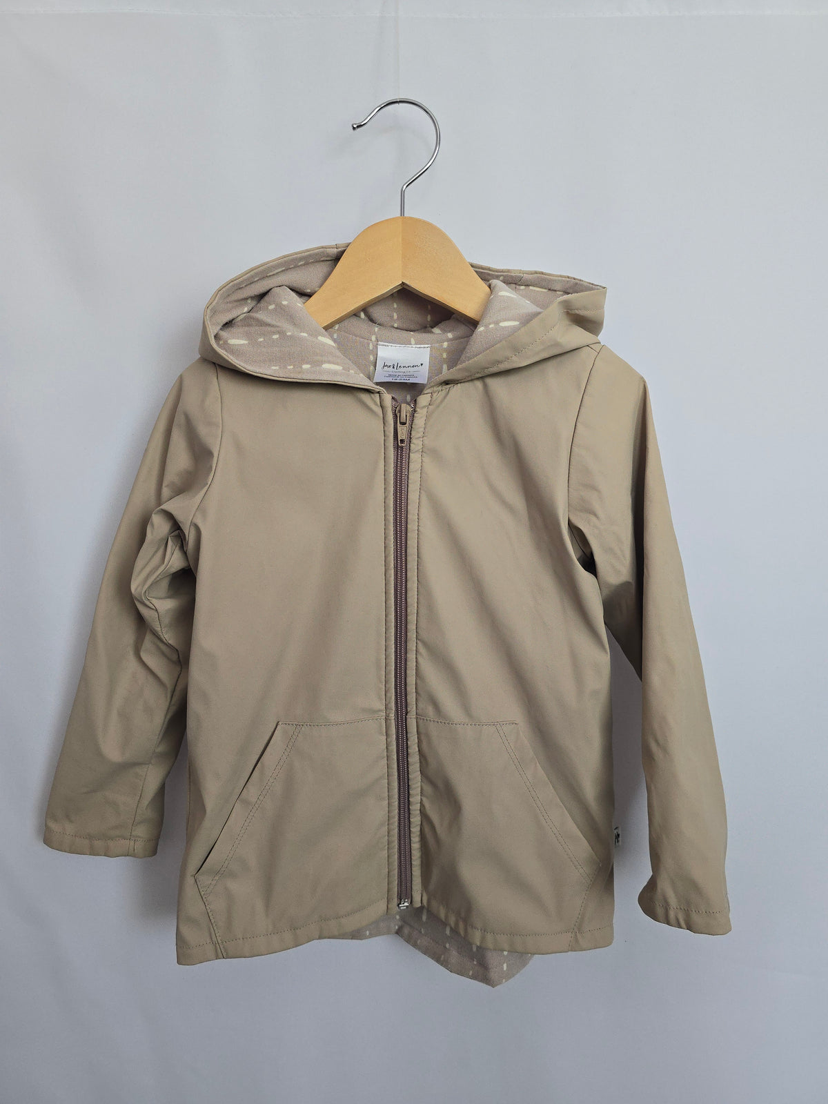 Jax & Lennon Jersey Lined Raincoat • 18-24 months