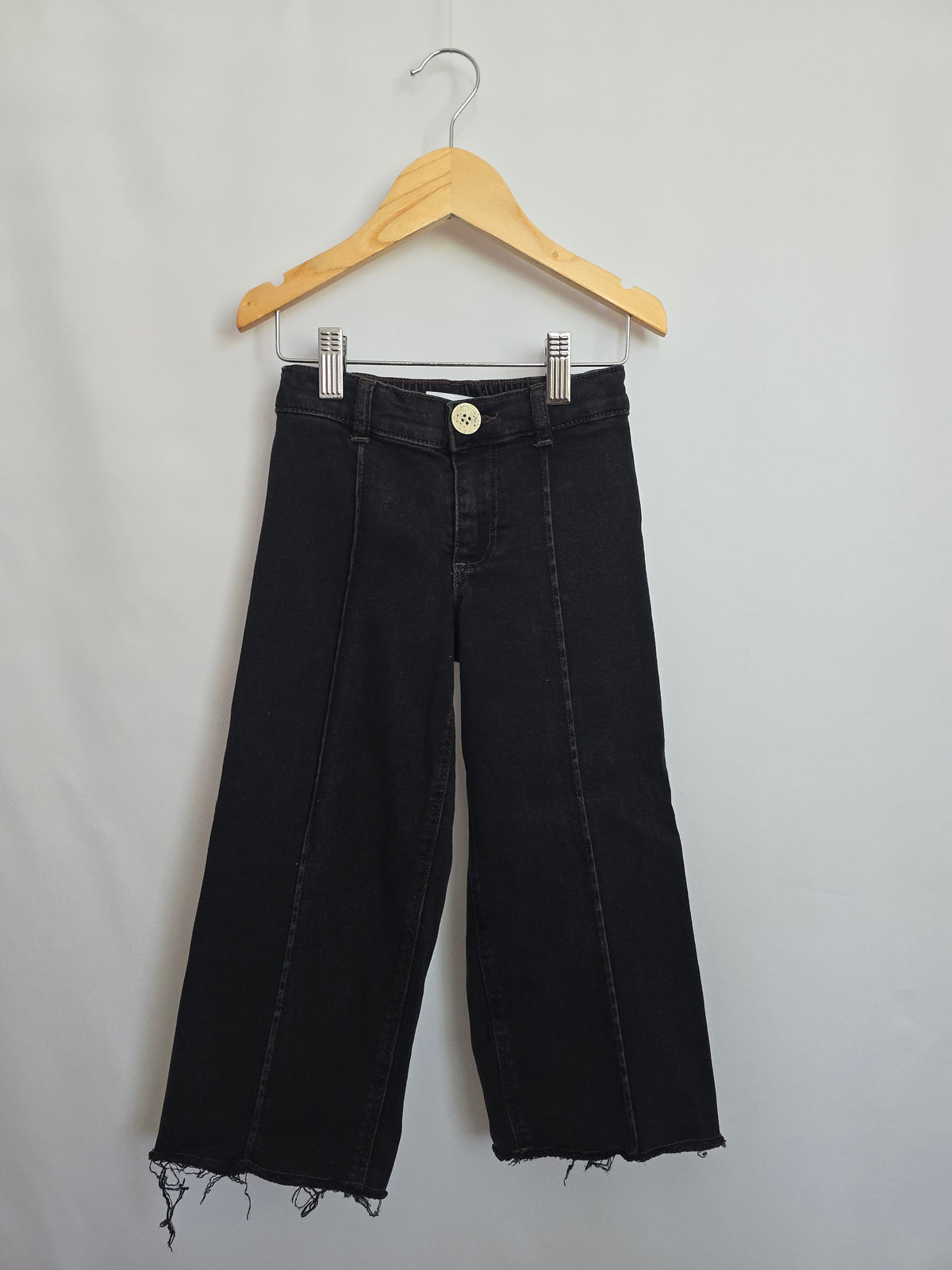 Zara Black Pleated Denim • 5 years