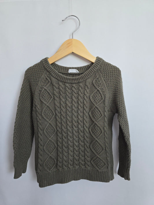 Jamie Kay Olive Knit Sweater • 3 years
