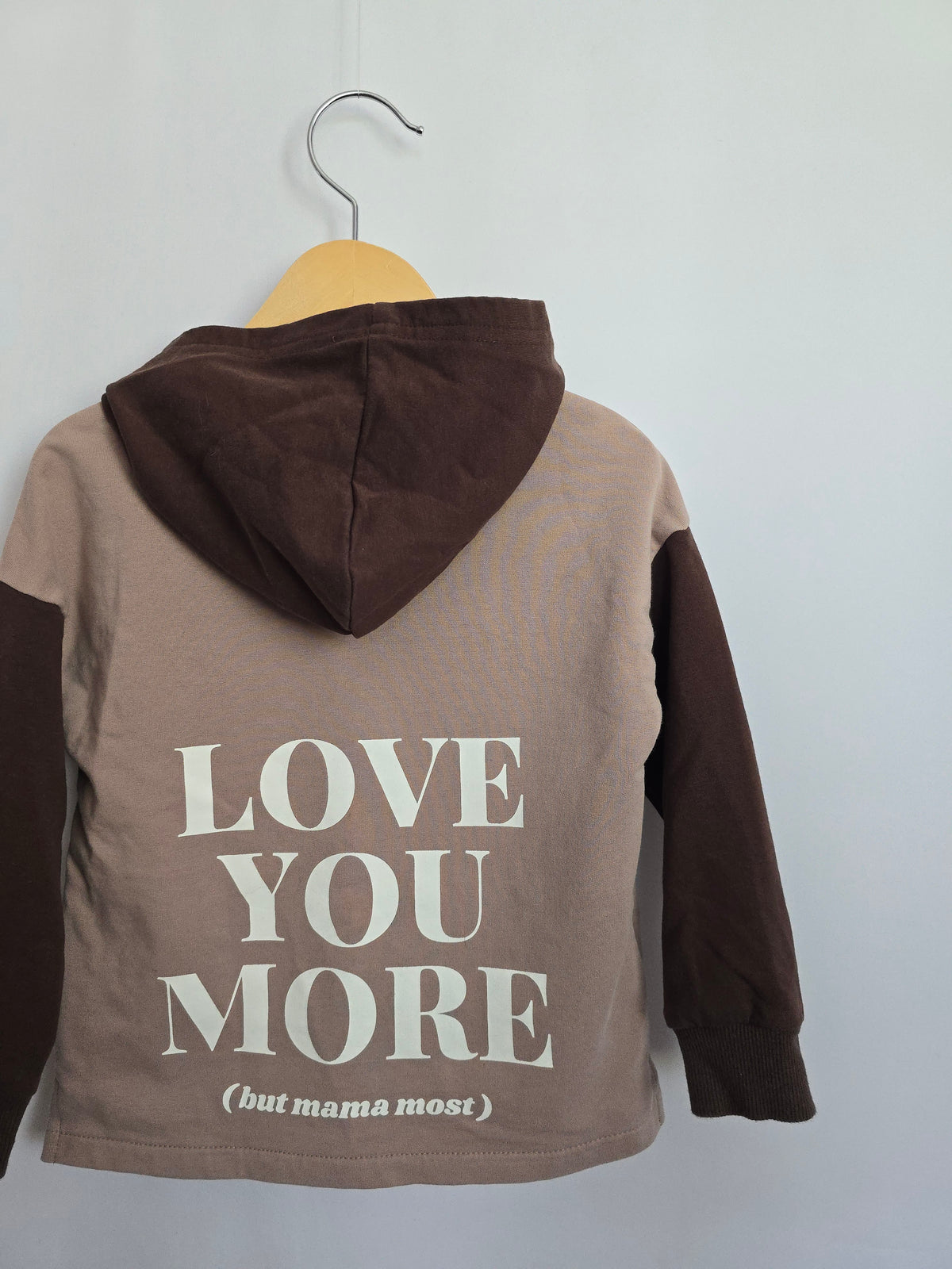 Grace & Brave Love You More Hoodie • 1-2 years