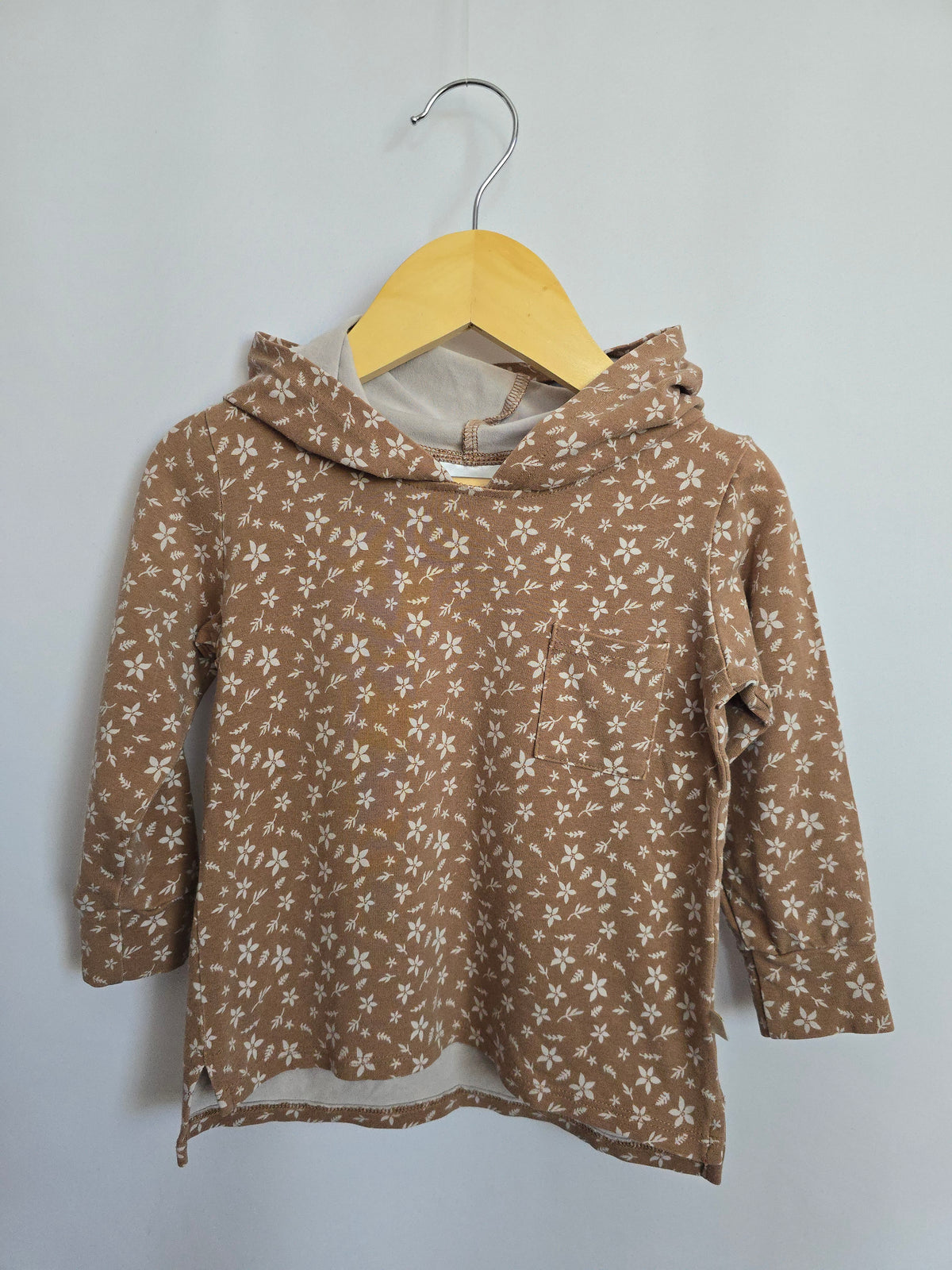 Jax & Lennon Mini Flora Hoodie • 12-18 months