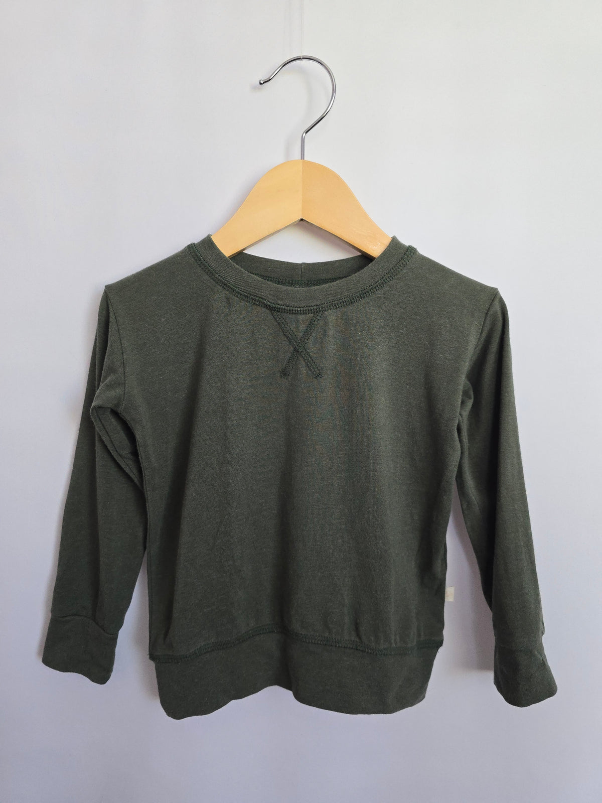 Jax & Lennon Thyme Crewneck • 12-18 months