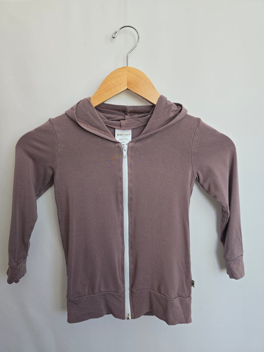 Jax & Lennon Mauve Zip Hoodie • 3-4 years