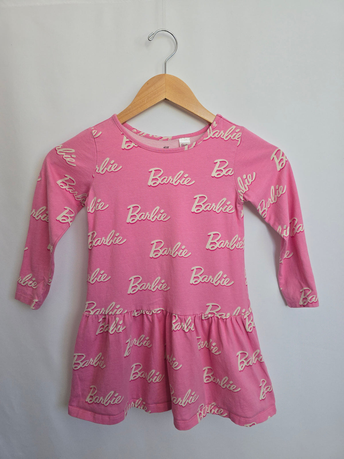 H&M Barbie Ruffle Dress • 4-6 years