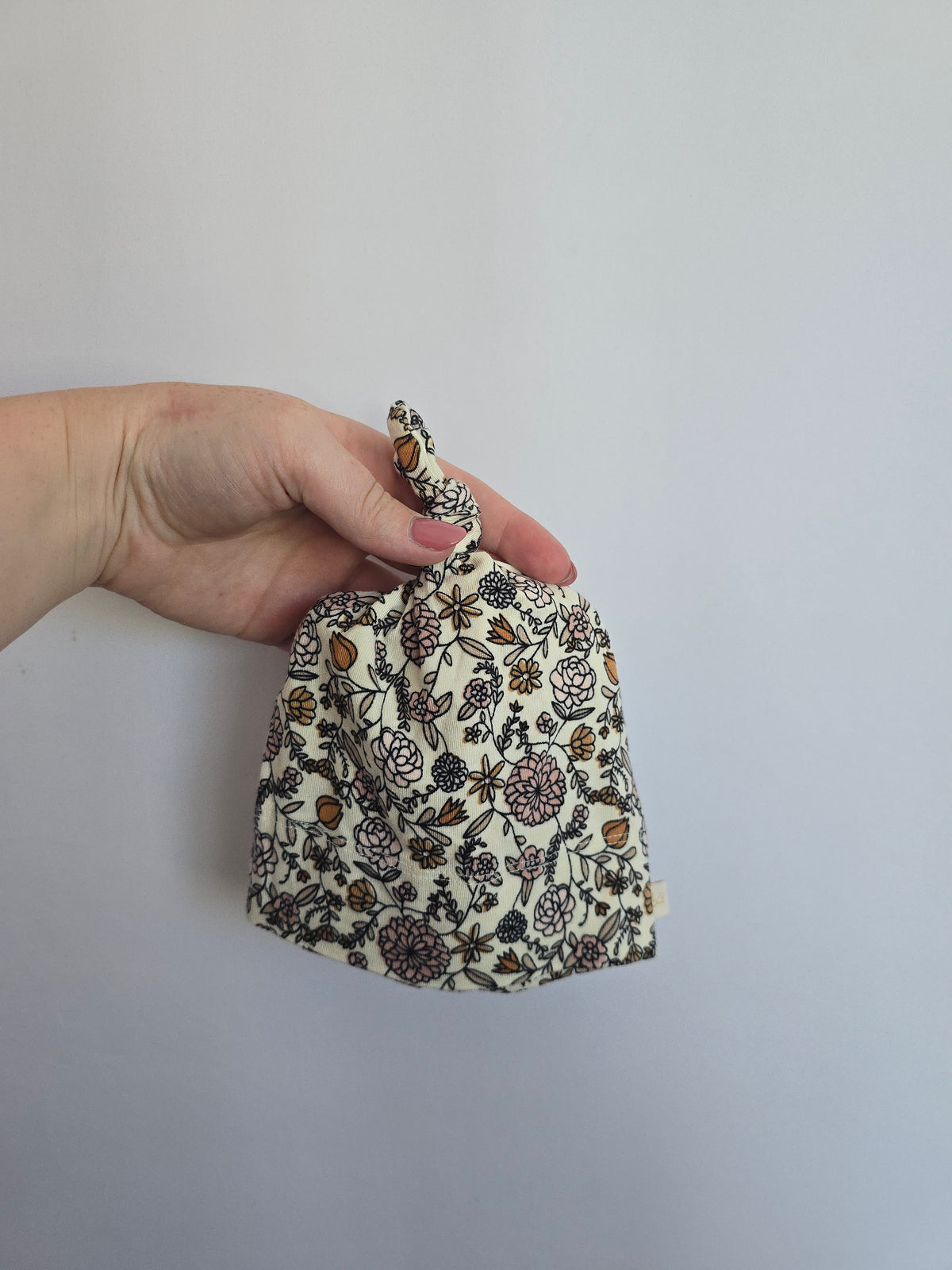 Jax & Lennon OG Floral Knotted Hat • Newborn